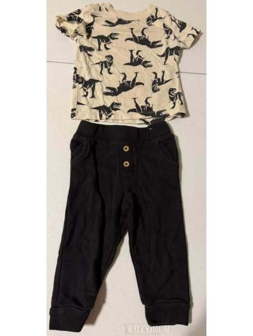 Garanimals 18M Dinosaur Shirt and Joggers Set